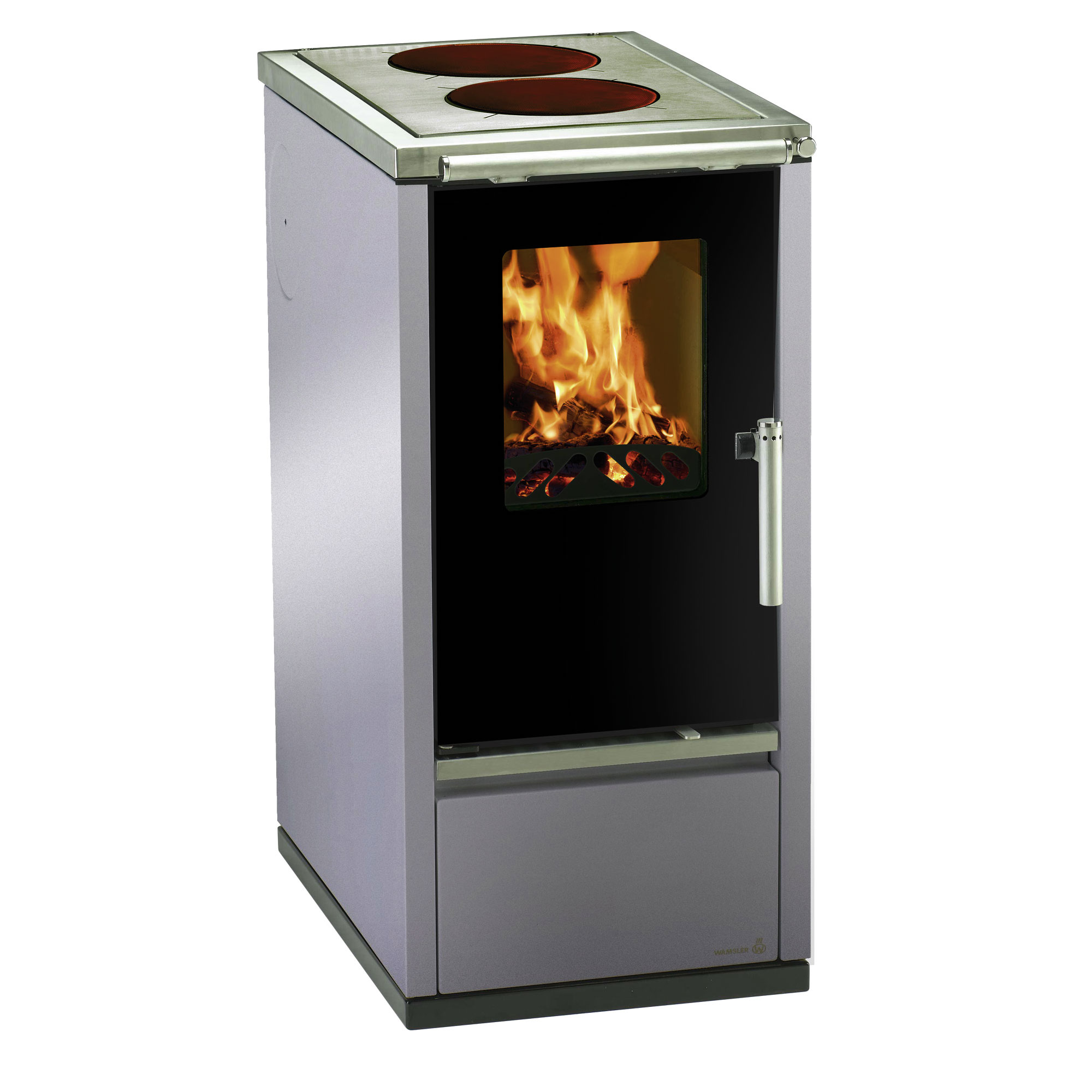 wamsler-w1-40-holzherd-w1-serie-edelstahl-6-kw image 1
