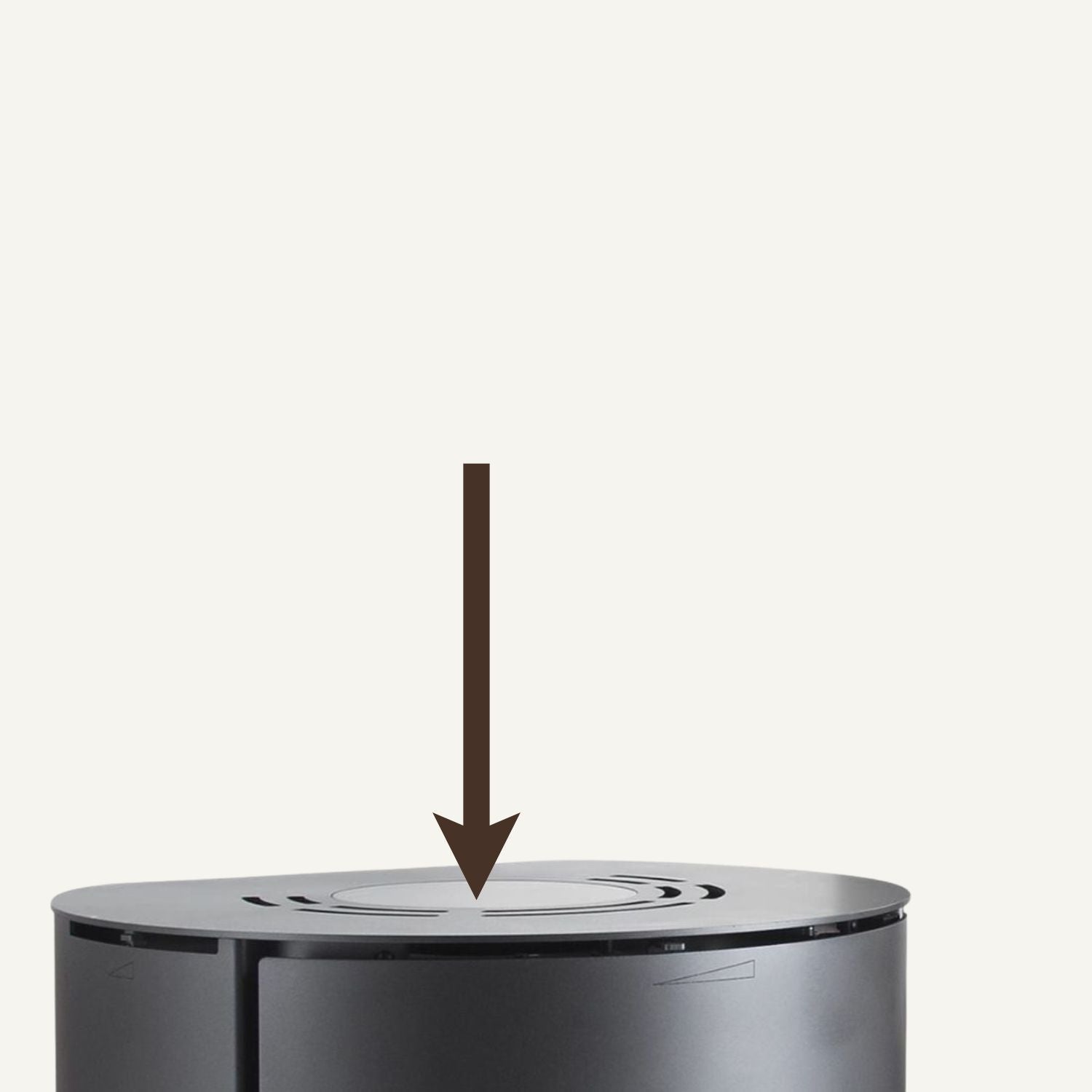 aduro-deckplatte-51105-schwarz-metall-f-r-rauchstutzen image 2