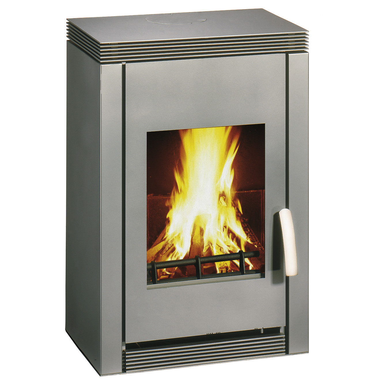 wamsler-hera-kaminofen-8-kw-stahl-gussgrau image 1