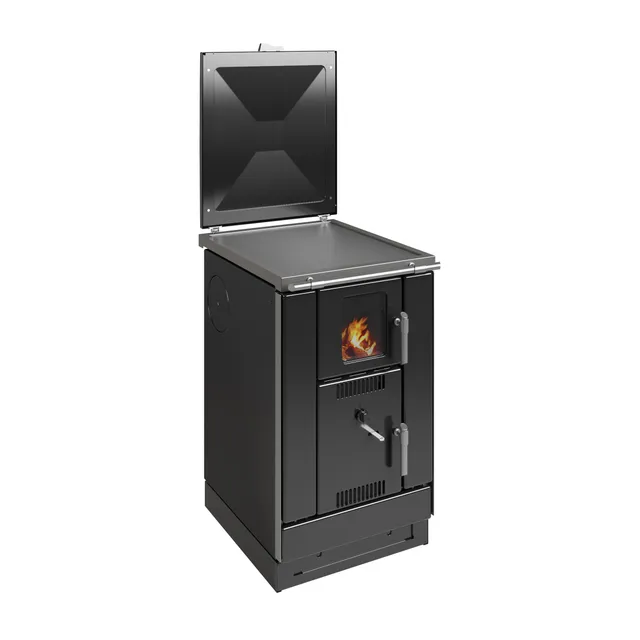 wamsler-k-158-f-schwarz-wasserf-hrender-holzherd-22-kw image 1