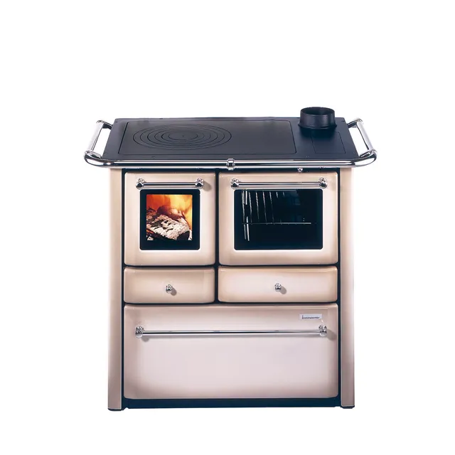wamsler-dauerbrandherd-k85f-ii-cappuccino-6-kw-mit-bratrohr image 1