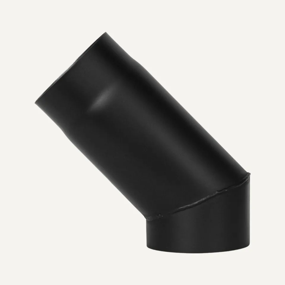 aduro-spezialrauchrohrbogen-45-f-r-aduro-12-schwarz-metallic image 1