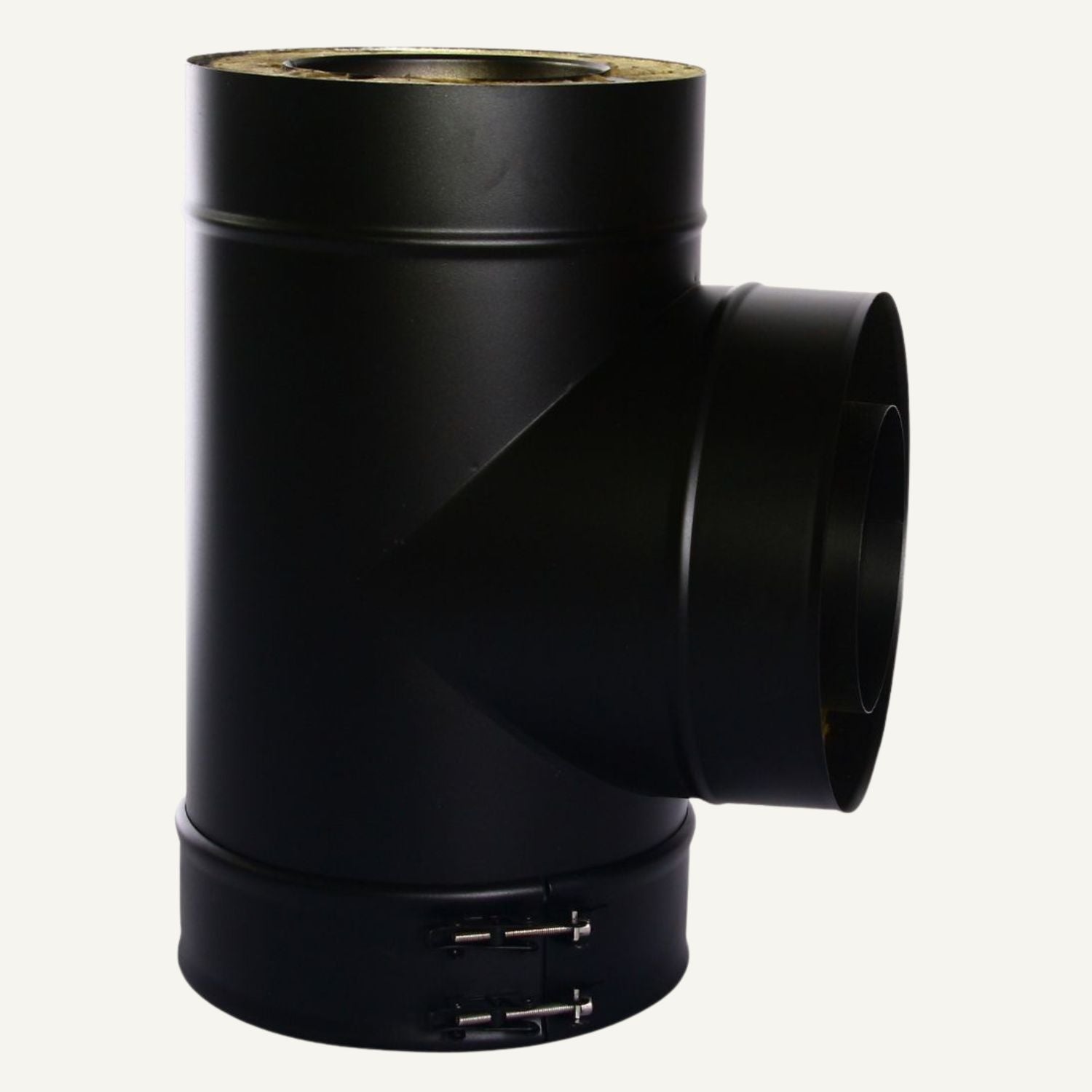 aduro-t-sektion-0-45-m-schwarz-isolierte-schornstein-sektion image 1