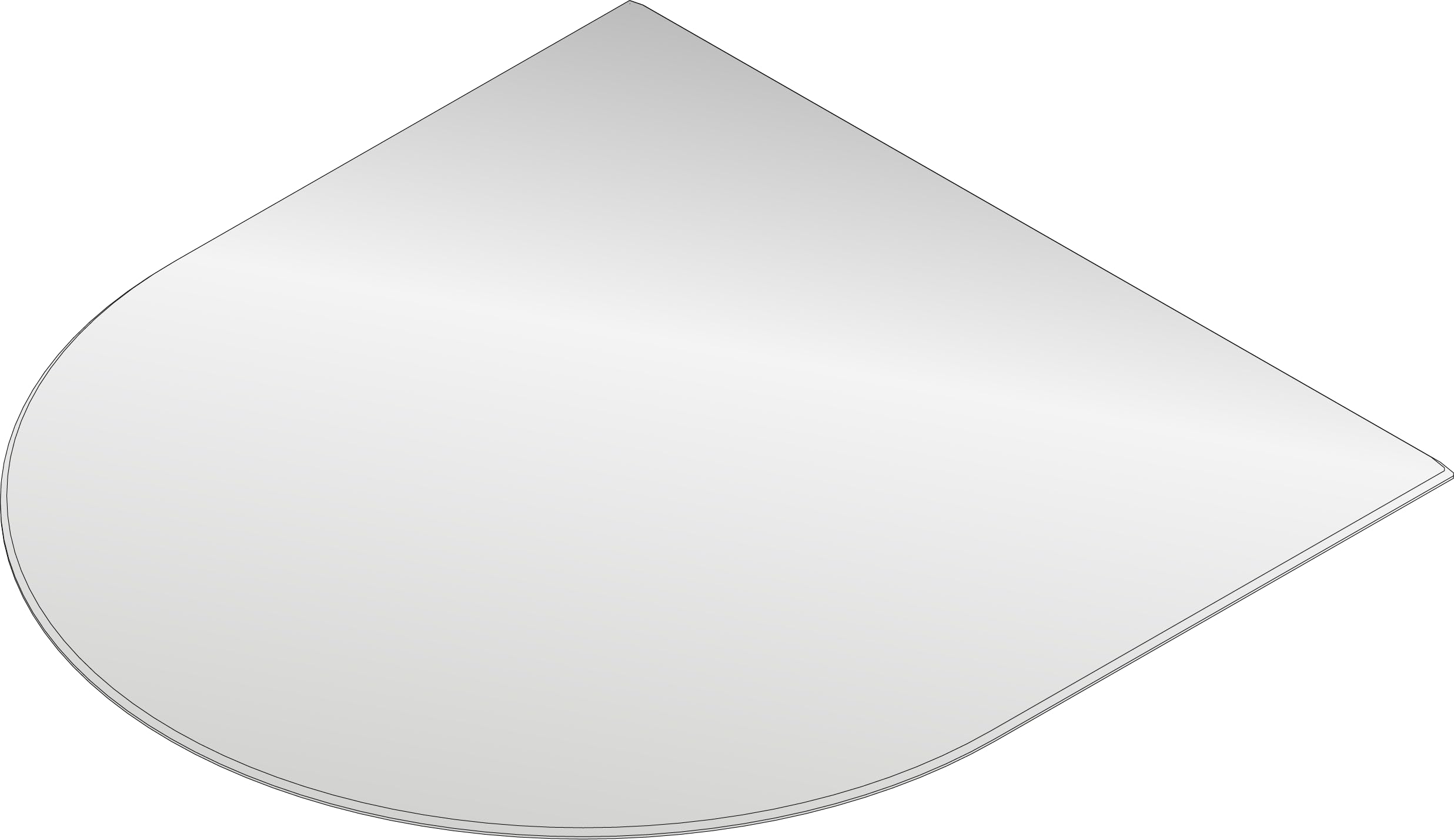 hark-kamin-bodenplatte-glas-1230-x-1300-x-8-mm-facettenschliff image 1
