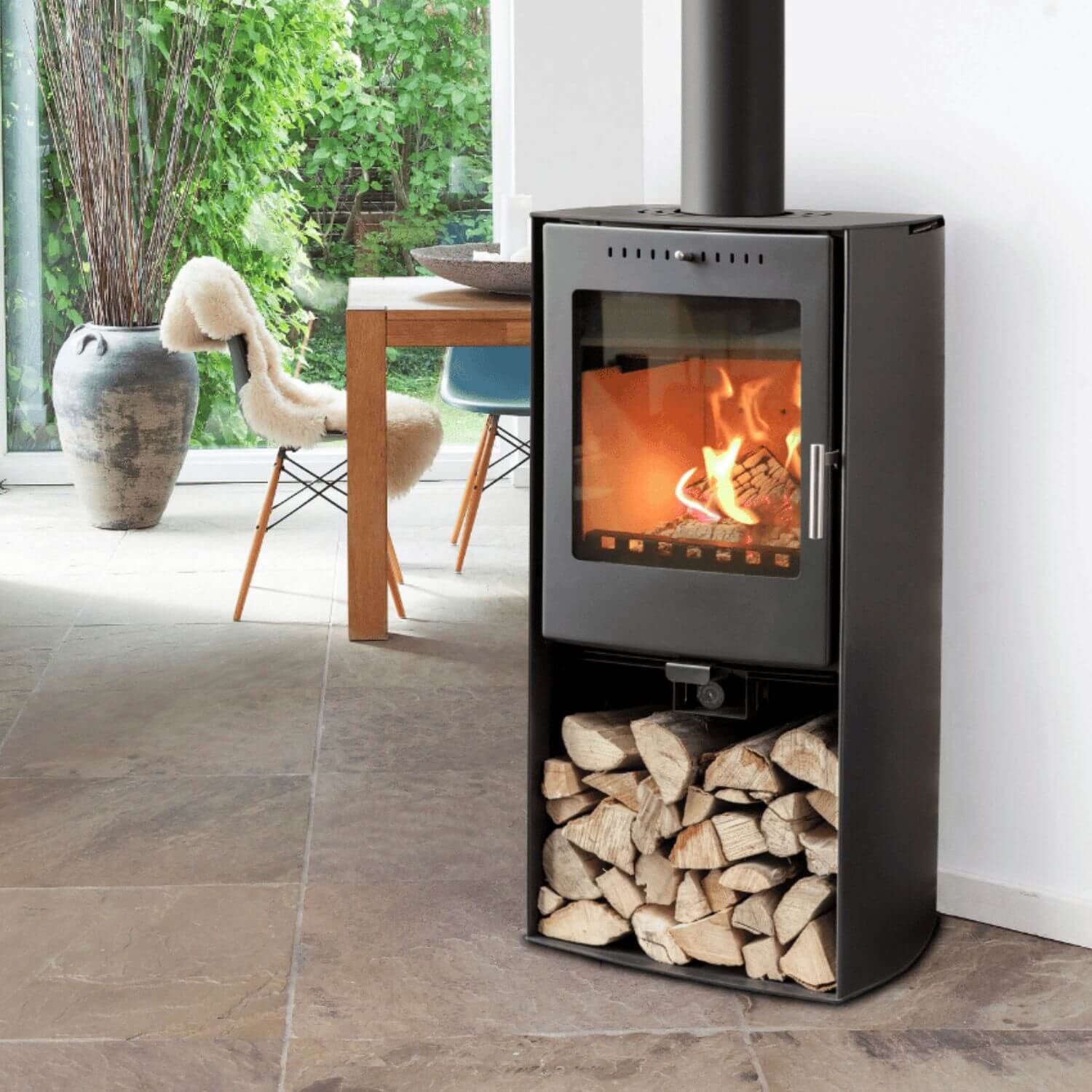 aduro-19-kaminofen-mit-automatik-und-holzfach image 2
