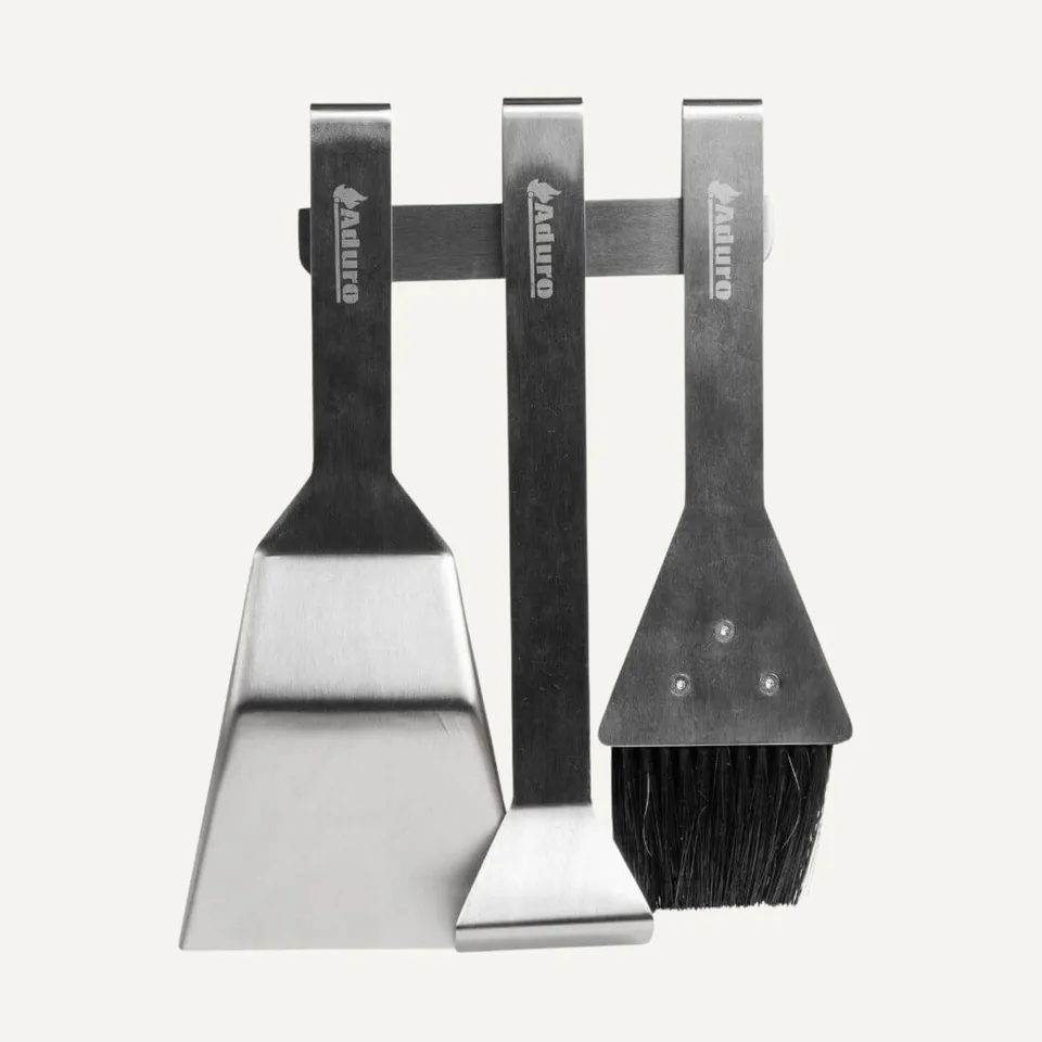 aduro-magnetic-tools-kaminbesteck-3-teilig-edelstahl image 1