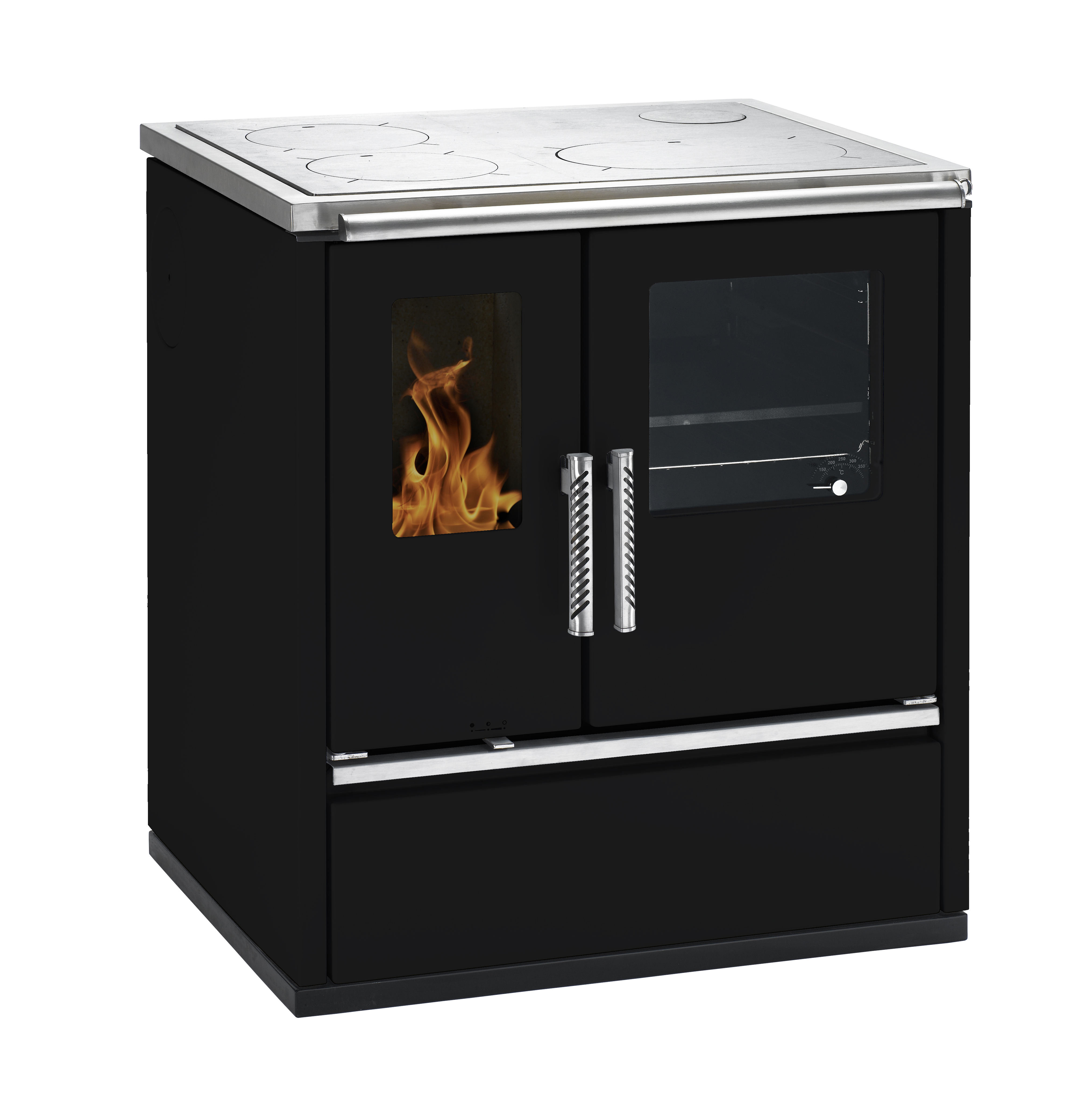 wamsler-w1-75-holzherd-schwarz-8-kw image 1