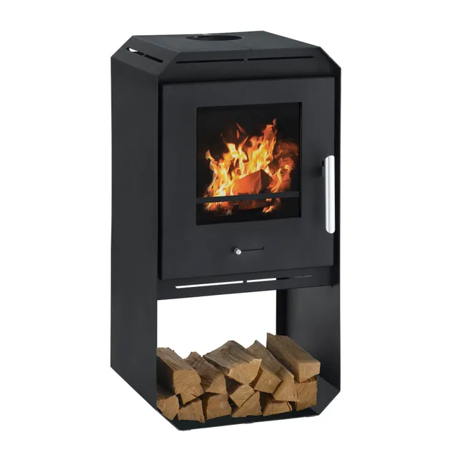 wamsler-mono-kaminofen-6-kw-stahl-schwarz image 1