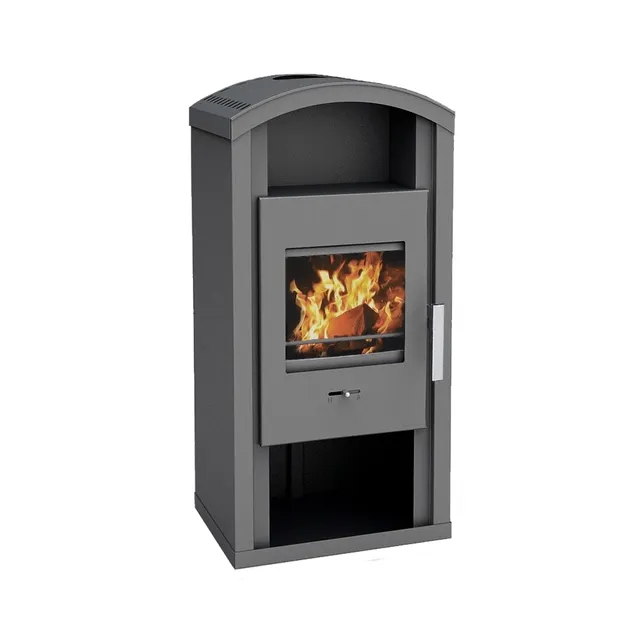 wamsler-kasar-kaminofen-stahl-gussgrau-6-kw image 1
