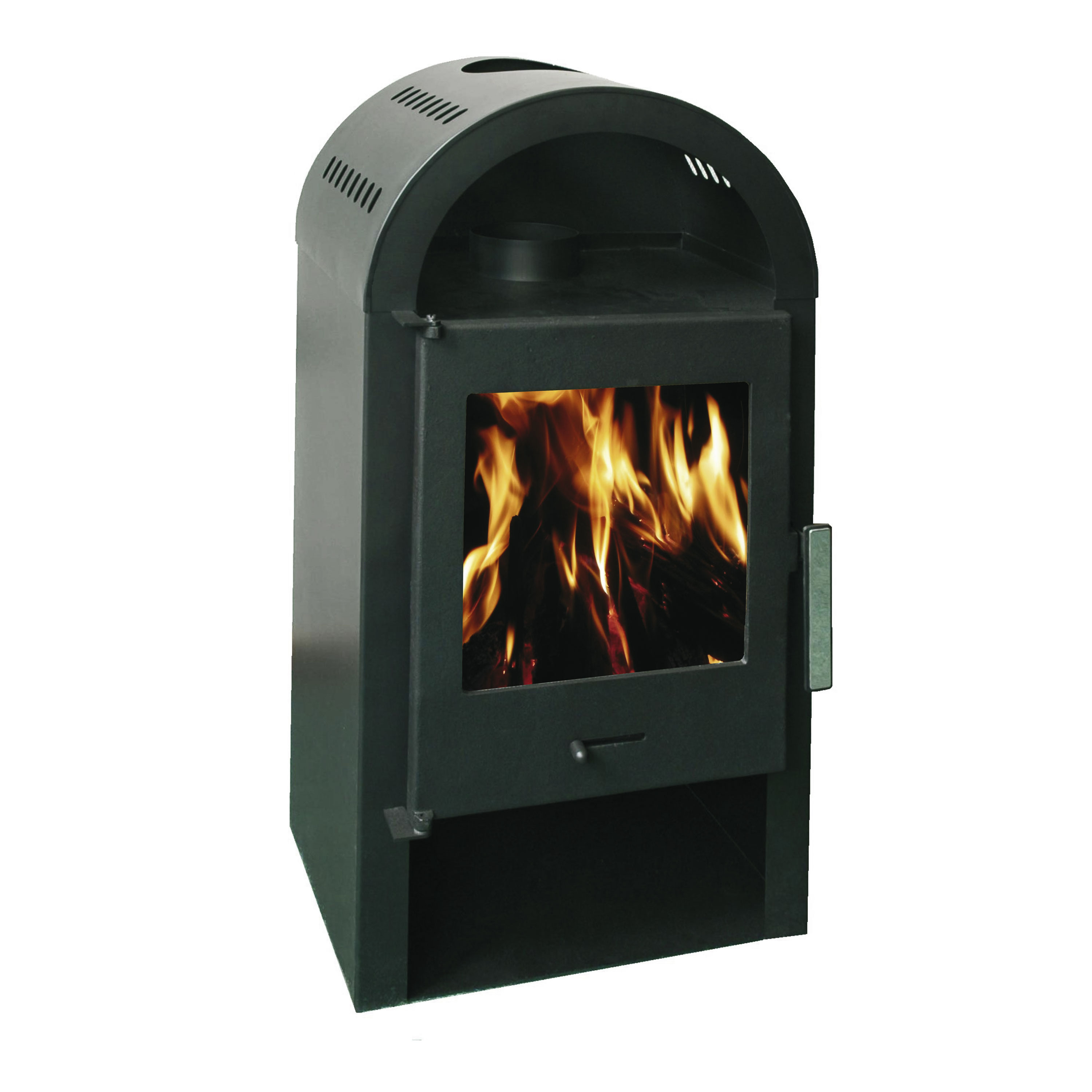 wamsler-primo-kaminofen-7-kw-stahl-schwarz image 1