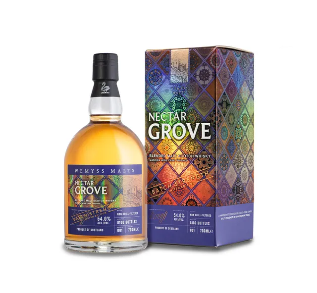 wemyss-malts-nectar-grove-blended-malt-scotch-whisky-batch-strength-54-0-7l-gesc image 1