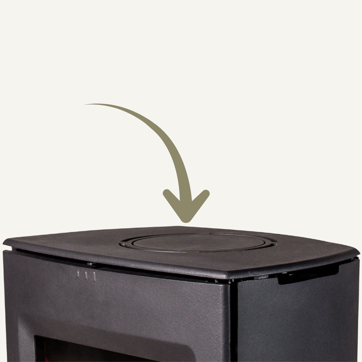 aduro-deckplatte-51158-schwarz-metall-abdeckung-rauchstutzen image 2