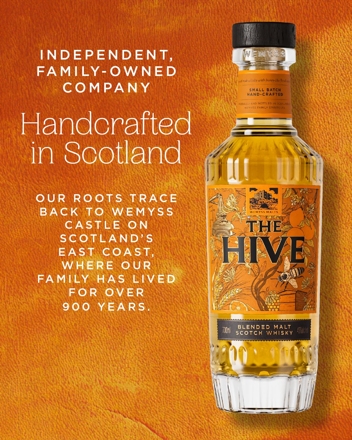 wemyss-malts-the-hive-blended-malt-scotch-whisky-0-7-l-46-in-geschenkbox image 2