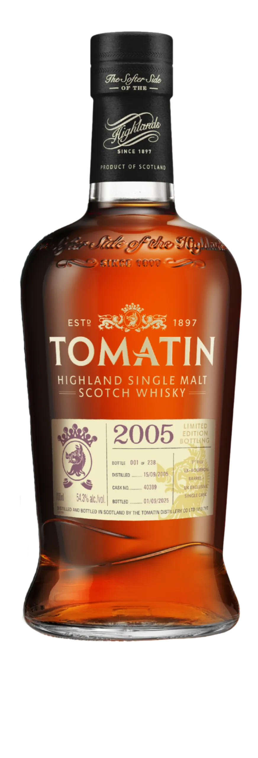tomatin-2005-uk-exclusive-bourbon-single-cask-single-malt-whisky image 1