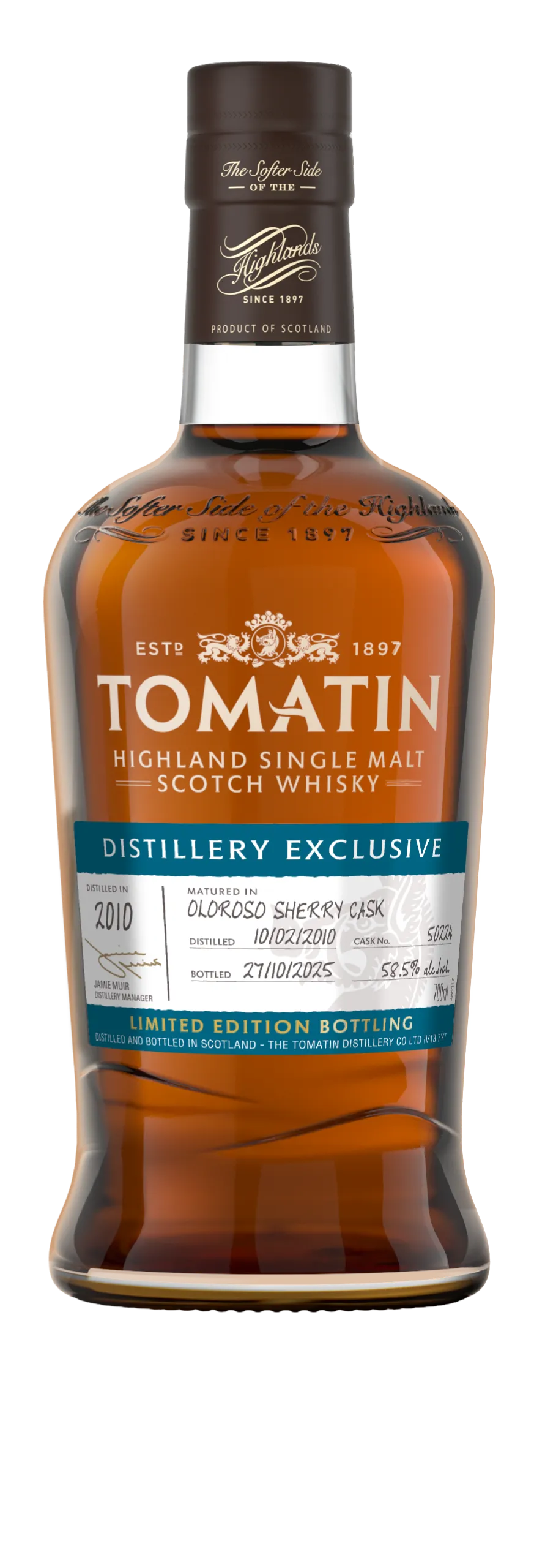 tomatin-distillery-exclusive-oloroso-2010-single-cask-whisky-58-5 image 1