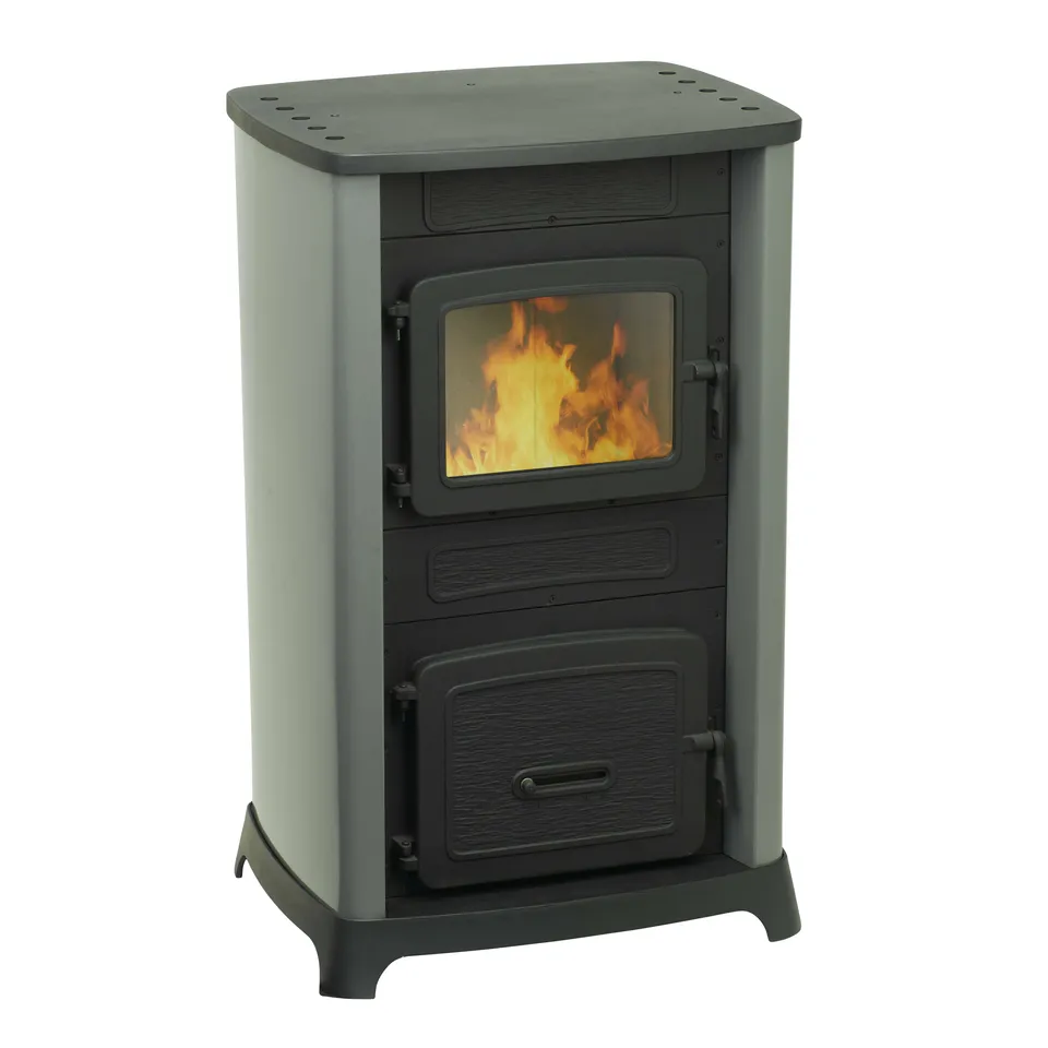 wamsler-bully-grau-kaminofen-8-kw-rein-email image 1