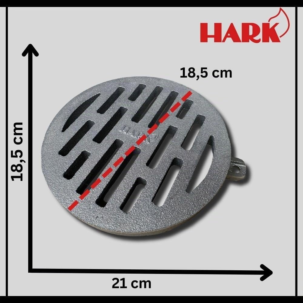 hark-gussrost-rund-185-mm-kamingussrost-ascherost image 4