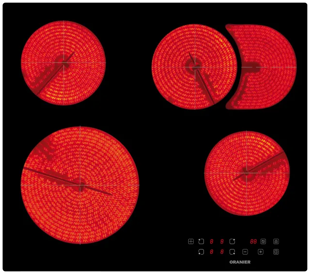 oranier-kfc161-hilight-kochfeld-4-zonen-touch-control image 1