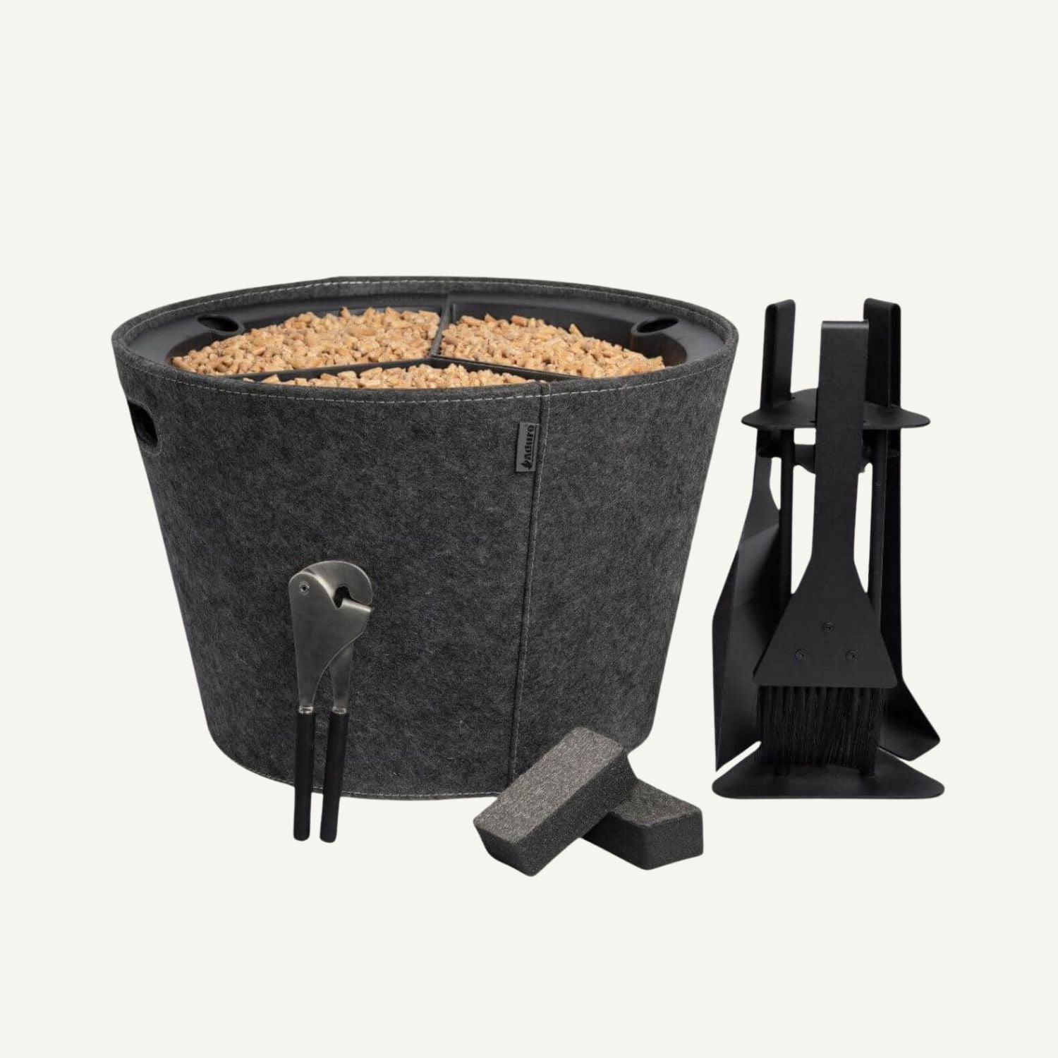 aduro-zubeh-rpaket-4-hybridofen-set-mit-pelletkorb-besteck-zange image 1