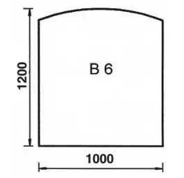 oranier-bodenplatte-glas-klar-bogen-b6-1000-x-1200-mm-6-mm image 1