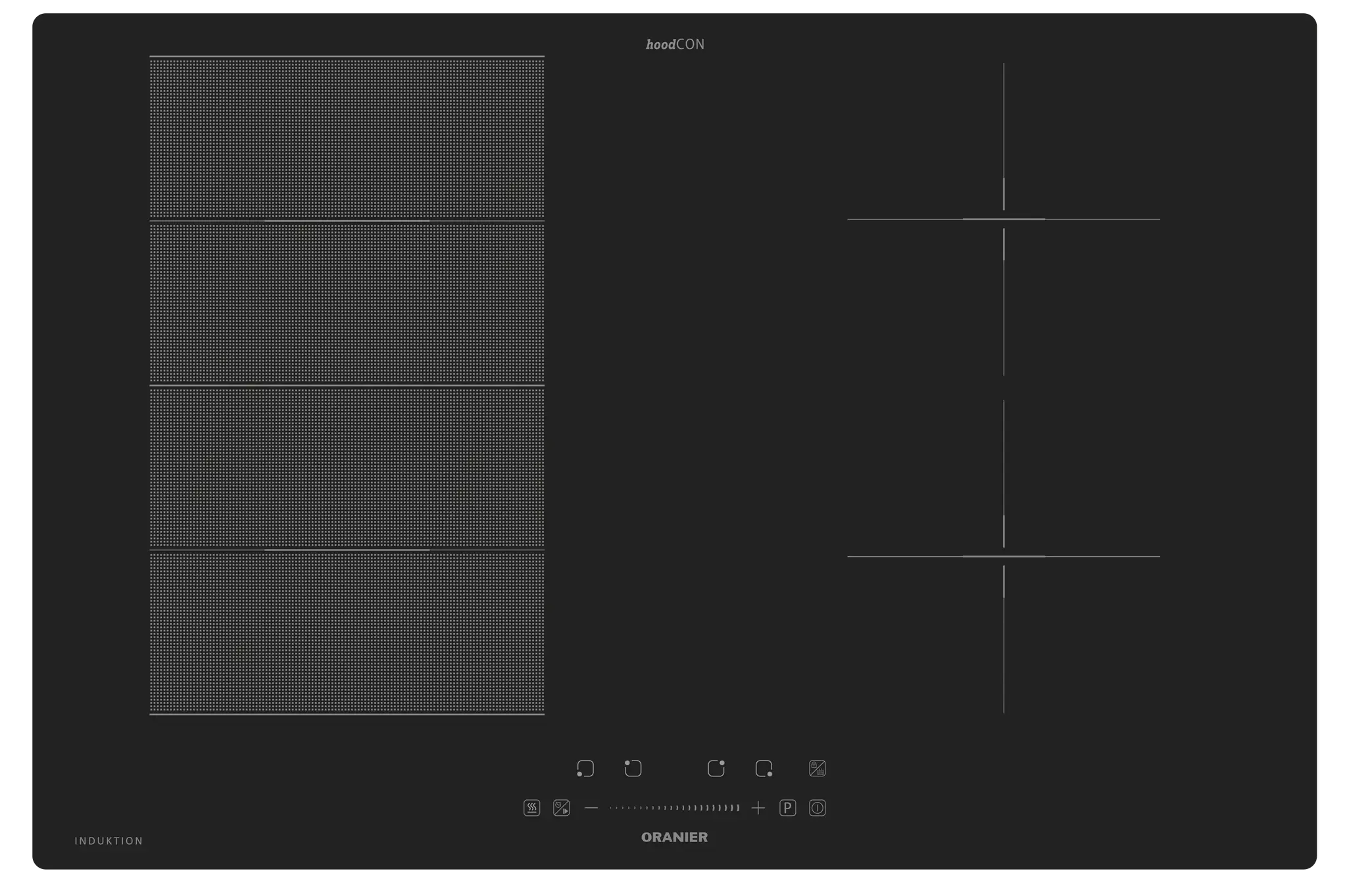 oranier-kxi480-flexx-induktionskochfeld-mit-slider-und-booster image 2
