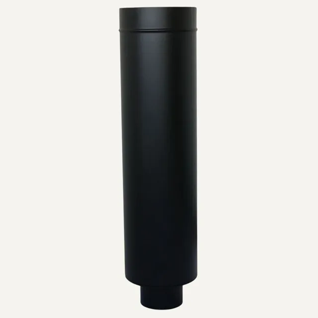 aduro-isolierte-startsektion-0-9-m-schwarz-schornstein-startkupplung-150-mm image 1