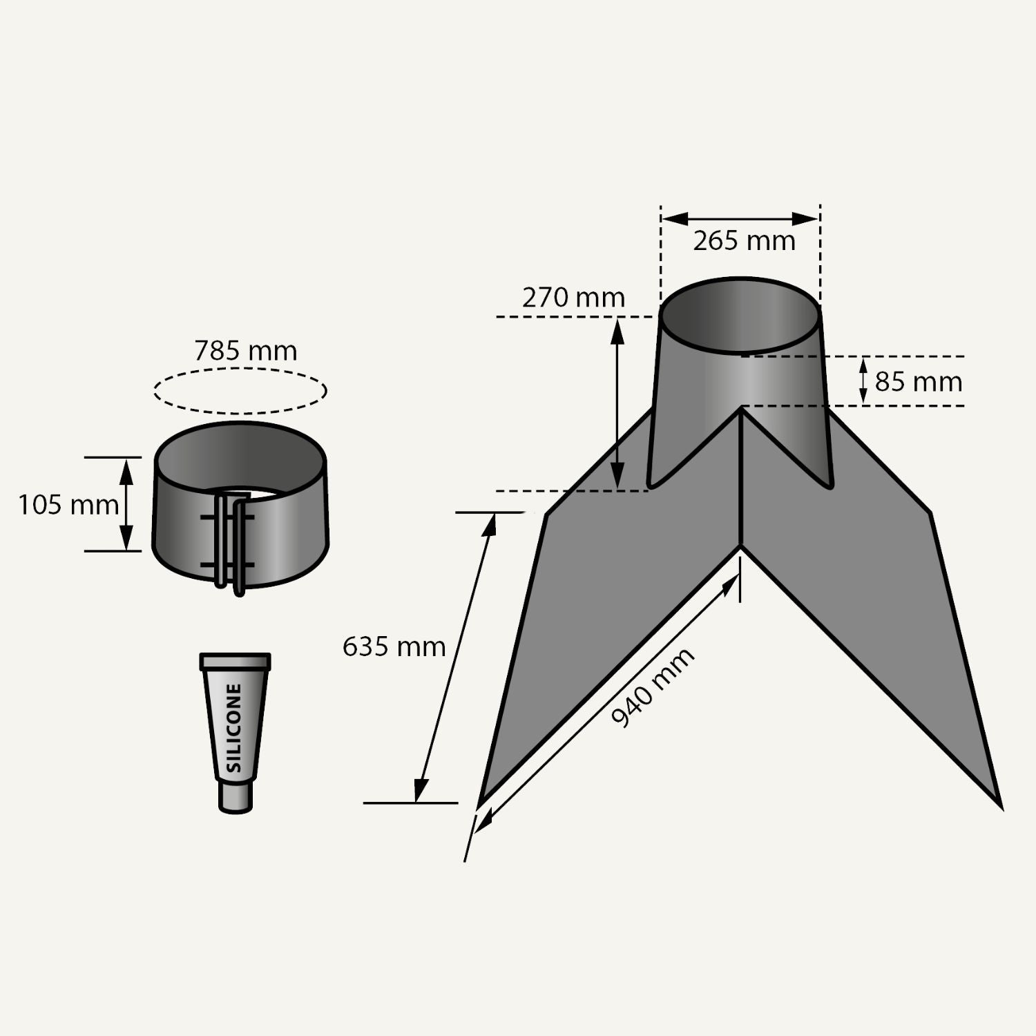 aduro-dacheinfassung-eco-flex-45-first-43-52-5-ziegel-eternit image 2
