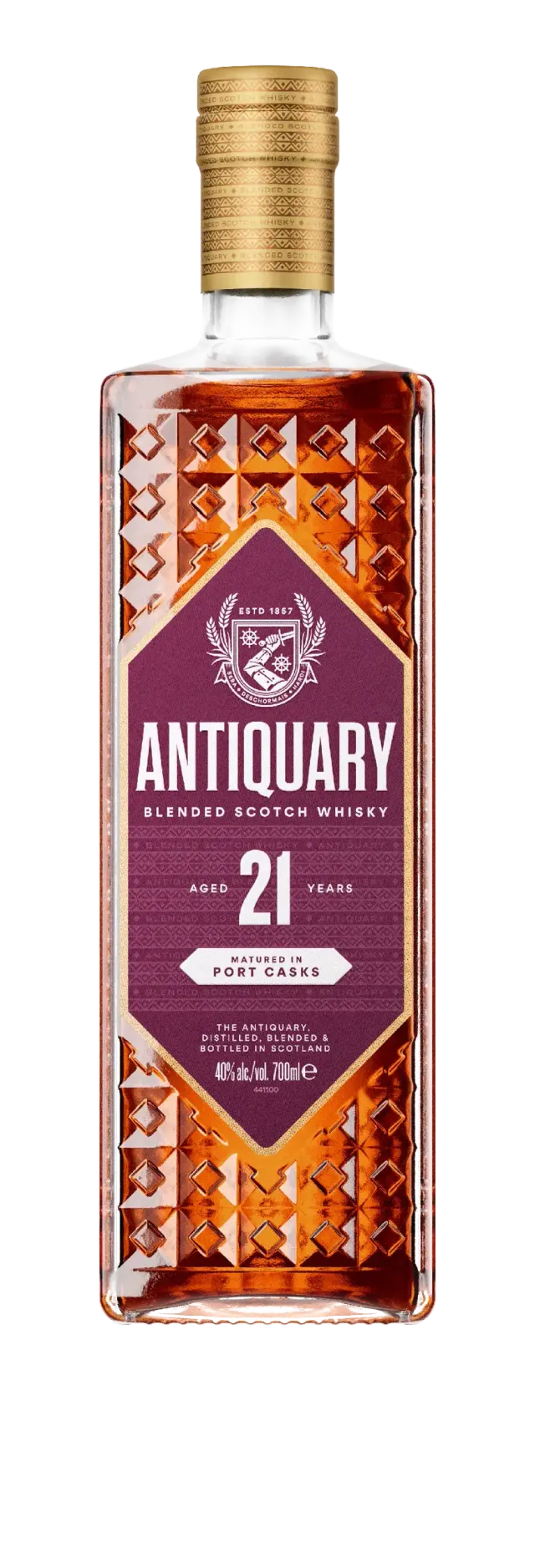the-antiquary-aged-21-years-port-casks-blended-scotch-whisky image 1