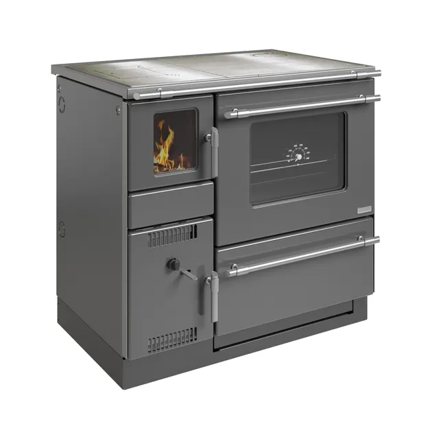 wamsler-ambiente-line-k-139f-holzherd-anthrazit-dauerbrand image 1