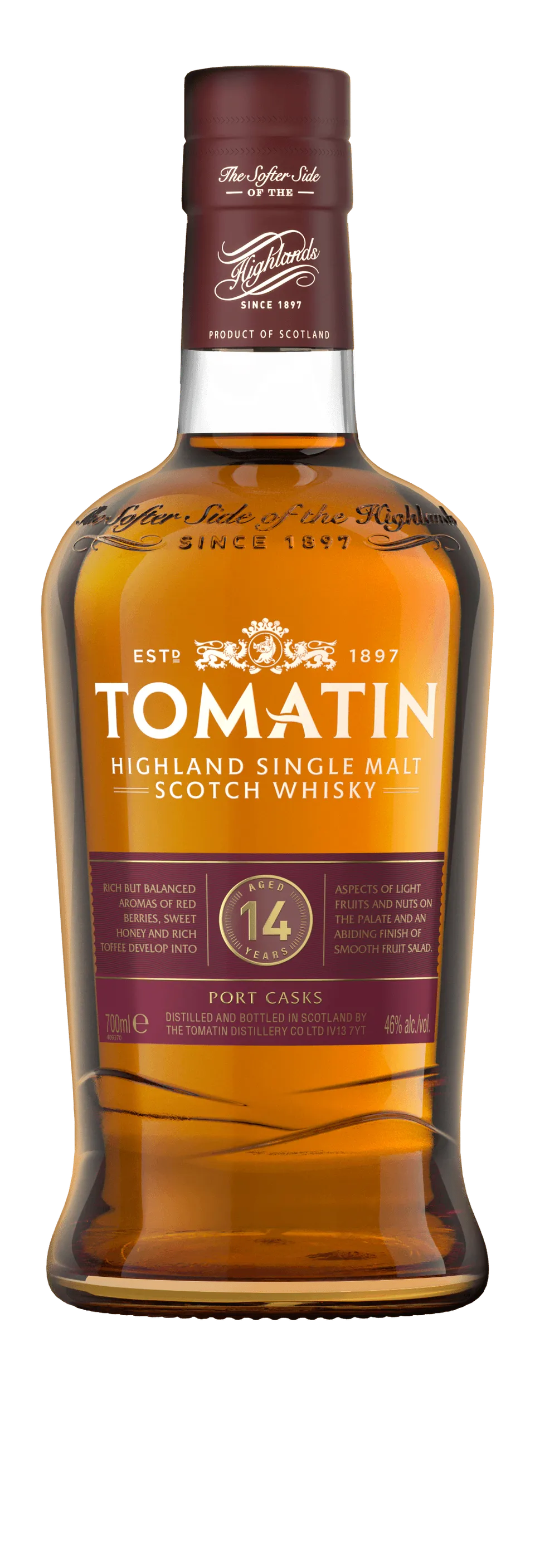 tomatin-14-year-old-single-malt-scotch-whisky-tawny-port-cask-reifung image 1