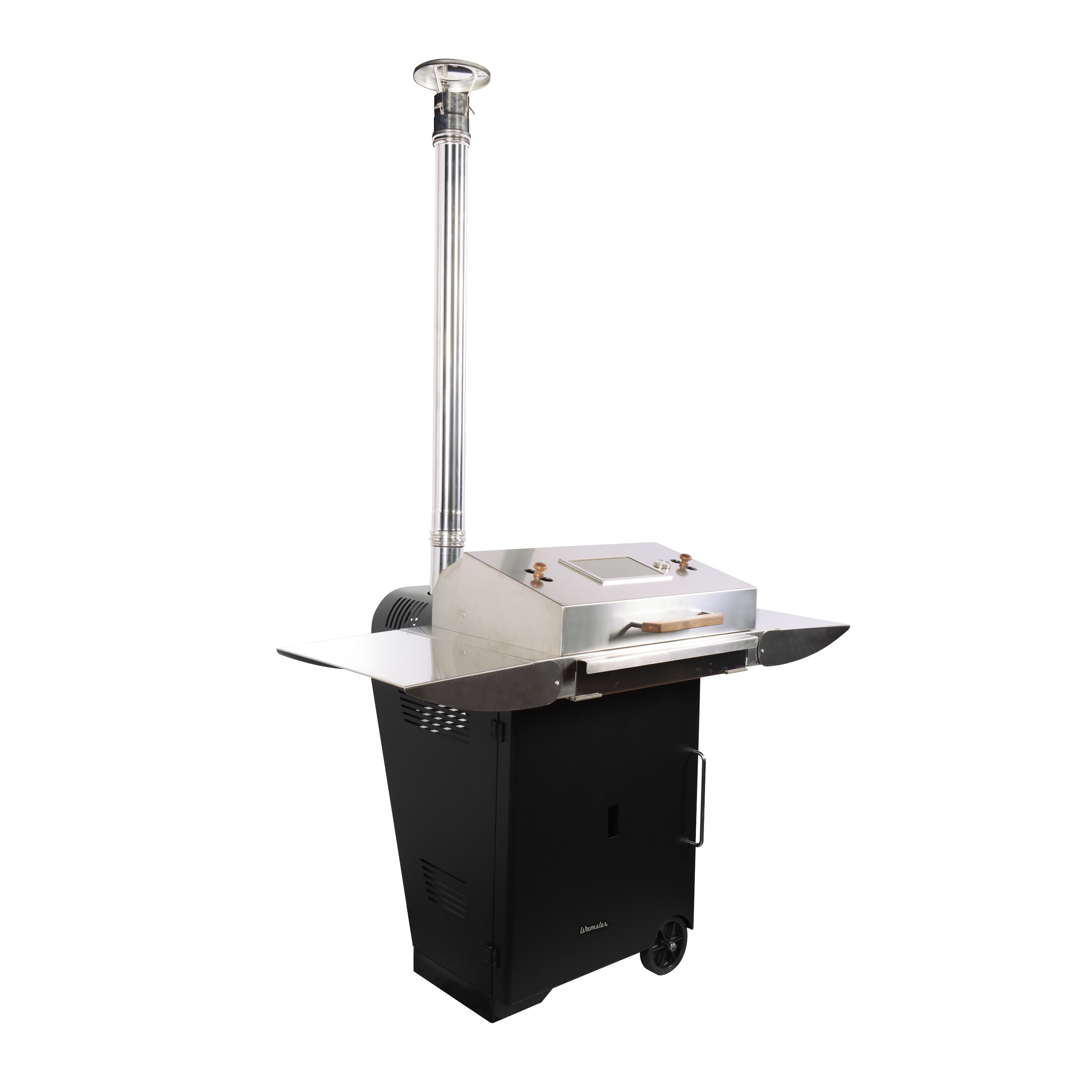 wamsler-pelletgrill-exclusiv-fahrbarer-grill-mit-sichtfenster image 1