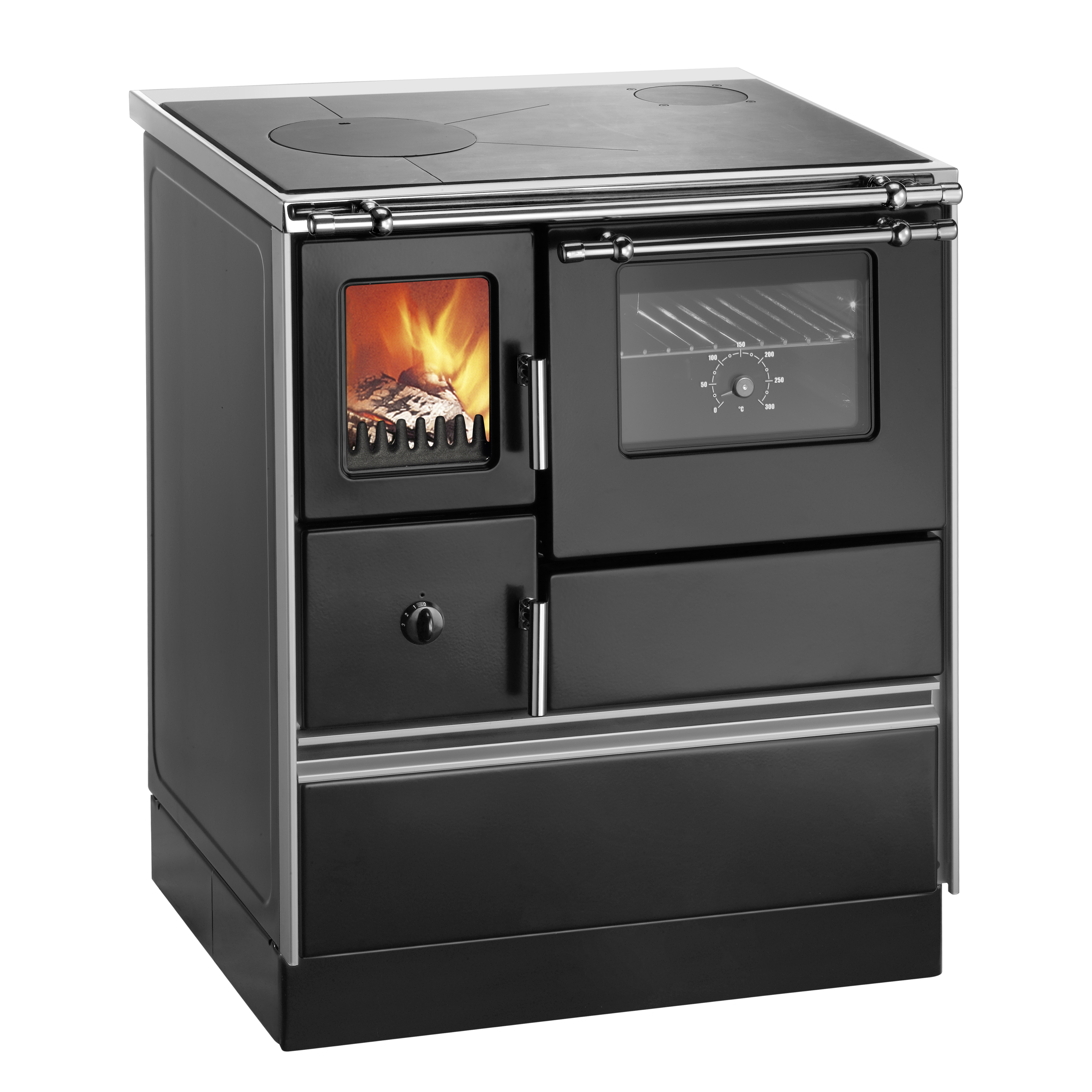 wamsler-westminster-landhausherd-k76f-70-schwarz-7-6-kw image 1